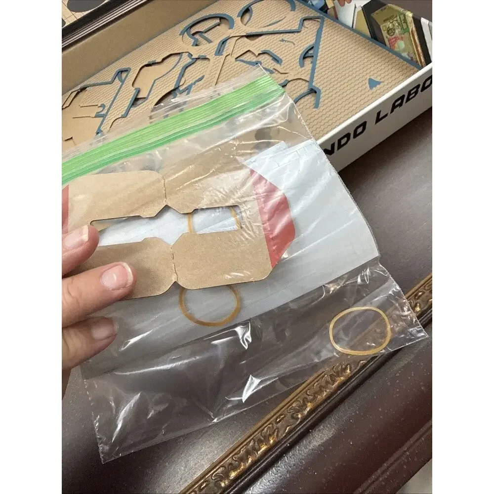 Nintendo LABO Toy-con 01 Variety Kit OPENED for Parts CARDBOARD